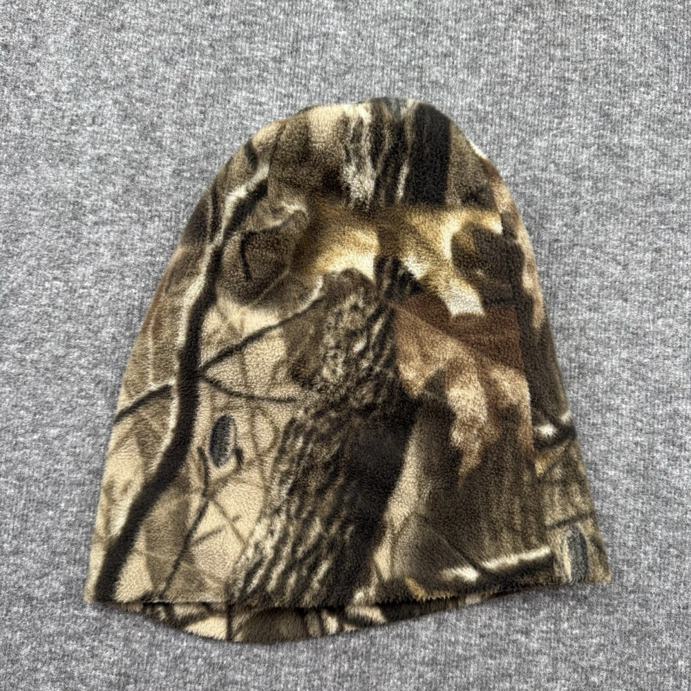 Remington Realtree Hardwoods Camo Fleece Beanie Hat Mens OSFM Hunting Winter Cap